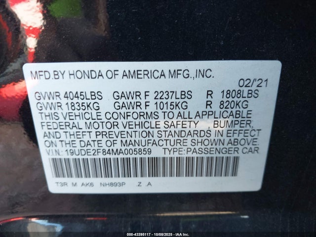 2021 ACURA ILX 19UDE2F84MA005859 Photo 8