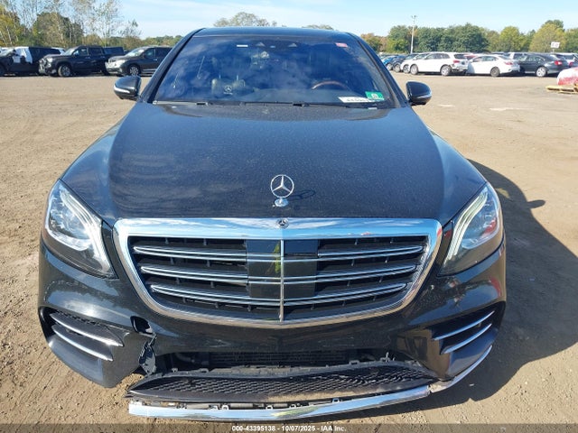 2018 Mercedes-benz S 560 მანქანა იყიდება აუქციონზე, vin: WDDUG8DB2JA394416, აუქციონის ნომერი: 43395138