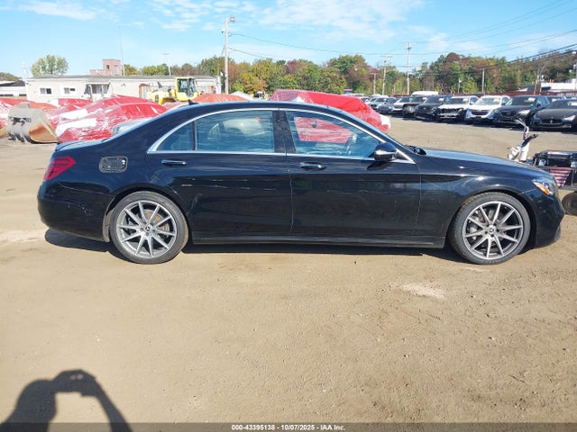 2018 Mercedes-benz S 560 მანქანა იყიდება აუქციონზე, vin: WDDUG8DB2JA394416, აუქციონის ნომერი: 43395138