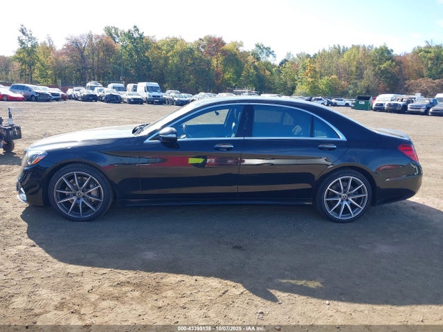 2018 Mercedes-benz S 560 მანქანა იყიდება აუქციონზე, vin: WDDUG8DB2JA394416, აუქციონის ნომერი: 43395138