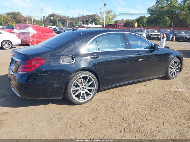 2018 Mercedes-benz S 560 მანქანა იყიდება აუქციონზე, vin: WDDUG8DB2JA394416, აუქციონის ნომერი: 43395138