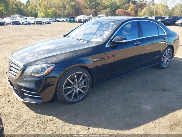 2018 Mercedes-benz S 560 მანქანა იყიდება აუქციონზე, vin: WDDUG8DB2JA394416, აუქციონის ნომერი: 43395138