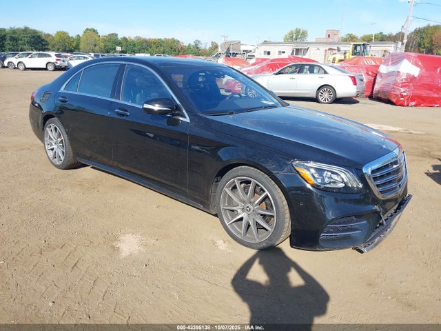 2018 Mercedes-benz S 560 მანქანა იყიდება აუქციონზე, vin: WDDUG8DB2JA394416, აუქციონის ნომერი: 43395138