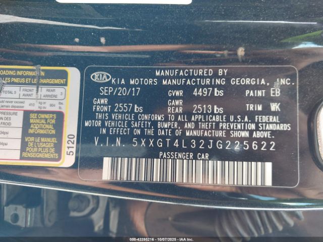 2018 KIA OPTIMA 5XXGT4L32JG225622 Photo 8