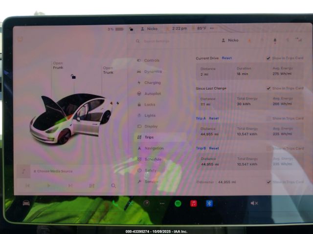 2021 TESLA MODEL 3 5YJ3E1EA6MF069661 Photo 6