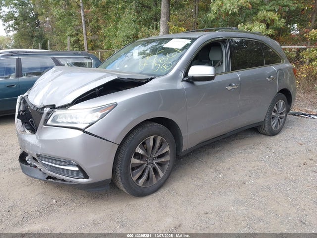 43395281 :رقم المزاد ، 5FRYD4H4XGB040182 vin ، 2016 Acura Mdx Technology   Acurawatch Plus Packages/technology Package مزاد بيع