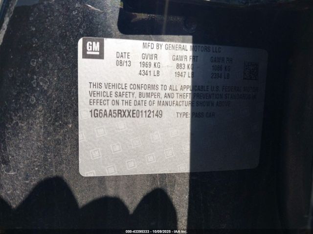 2014 CADILLAC ATS 1G6AA5RXXE0112149 Photo 8