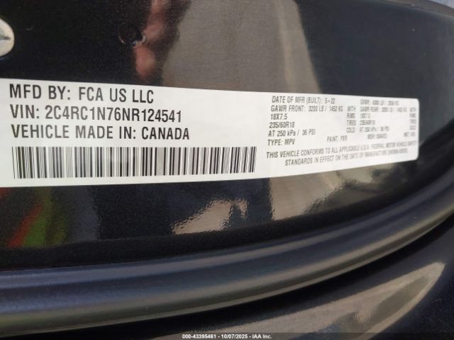 2022 CHRYSLER PACIFICA HYBRID 2C4RC1N76NR124541 Photo 8