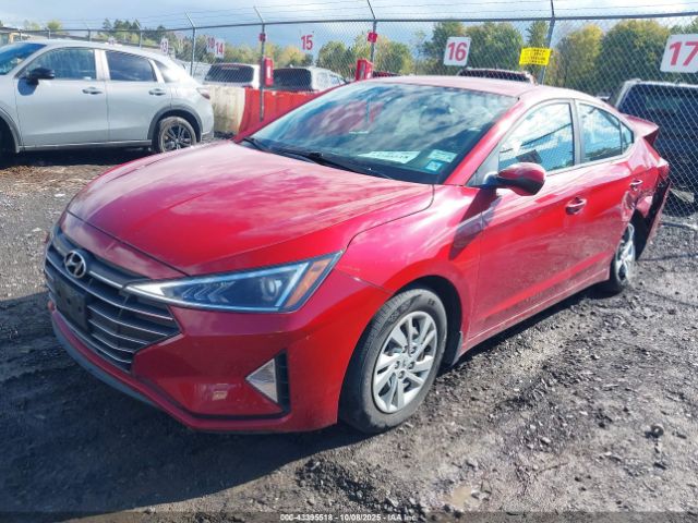 2019 HYUNDAI ELANTRA KMHD74LF3KU887637 Photo 1