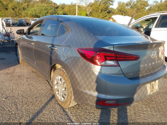 2019 HYUNDAI ELANTRA KMHD74LF1KU777654 Photo 2