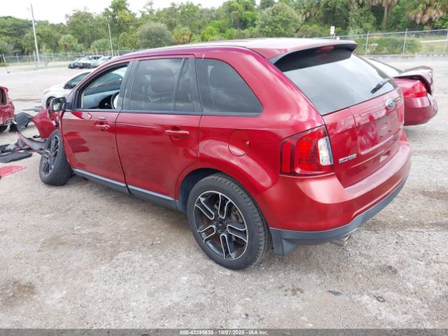 2013 FORD EDGE 2FMDK3JC8DBC80420 Photo 2