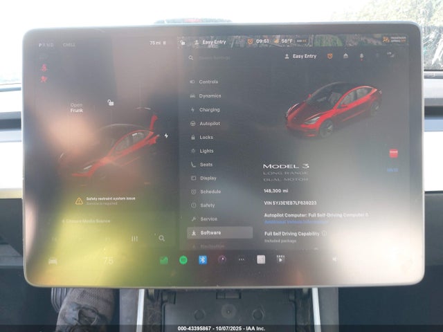 2020 TESLA MODEL 3 5YJ3E1EB7LF639223 Photo 6