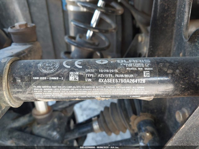 2016 POLARIS SPORTSMAN 4XASEE575GA264128 Photo 9