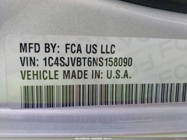 2022 JEEP WAGONEER 1C4SJVBT6NS158090 Photo 8