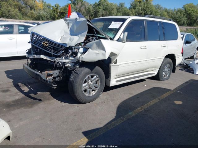 2000 LEXUS LX 470 JT6HT00W4Y0097592 Photo 1