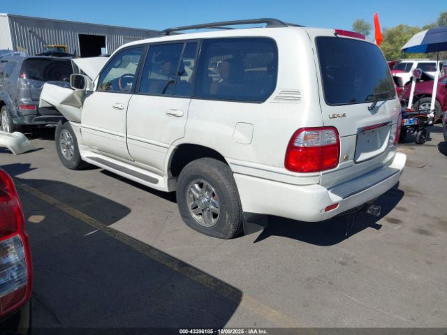 2000 LEXUS LX 470 JT6HT00W4Y0097592 Photo 2