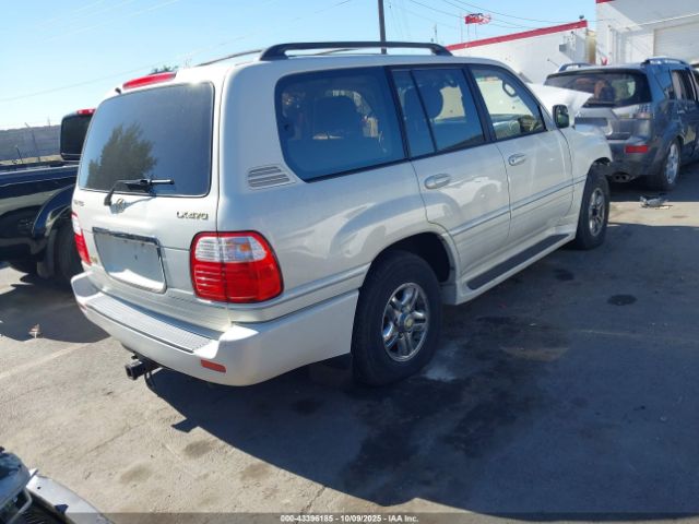 2000 LEXUS LX 470 JT6HT00W4Y0097592 Photo 3