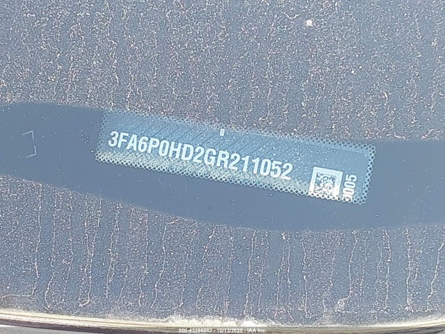 3FA6P0HD2GR211052 Ford 2016