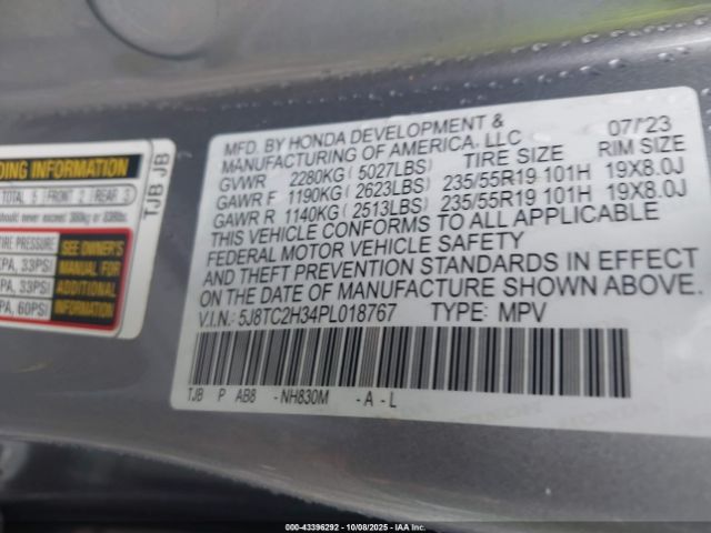 2023 ACURA RDX 5J8TC2H34PL018767 Photo 8