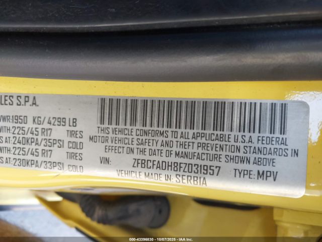 2015 FIAT 500L ZFBCFADH8FZ031957 Photo 8