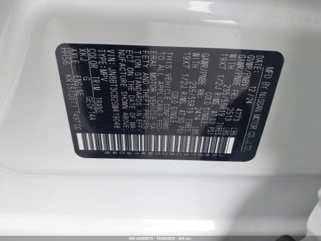 2025 NISSAN ROGUE JN8BT3CB2SW419048 Photo 8