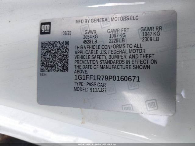 2023 CHEVROLET CAMARO 1G1FF1R79P0160671 Photo 8