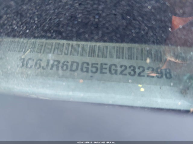 RAM 2014 2014 3C6JR6DG5EG232298 Image 9