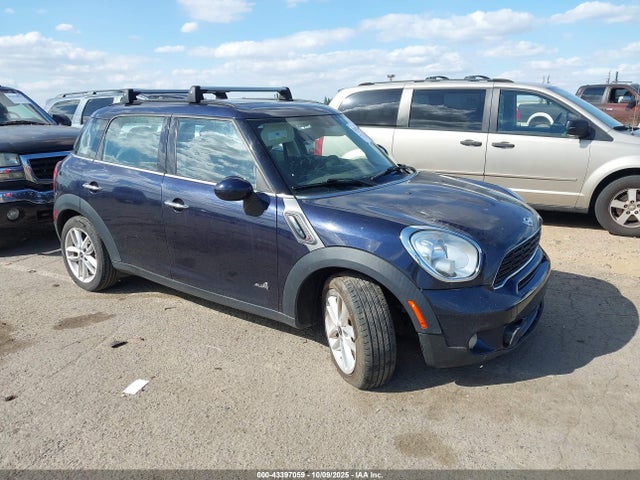 Продаж на аукціоні авто 2013 Mini Countryman Cooper S, vin: WMWZC5C5XDWP34308, номер лоту: 43397059