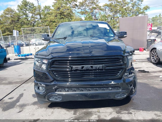 43397350 :رقم المزاد ، 1C6SRFFT3KN730744 vin ، 2019 Ram 1500 Big Horn/lone Star  4x4 5'7 Box مزاد بيع