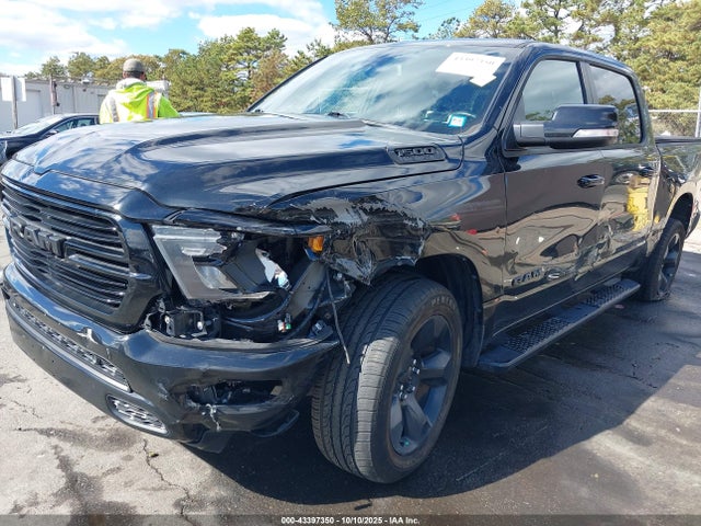 43397350 :رقم المزاد ، 1C6SRFFT3KN730744 vin ، 2019 Ram 1500 Big Horn/lone Star  4x4 5'7 Box مزاد بيع