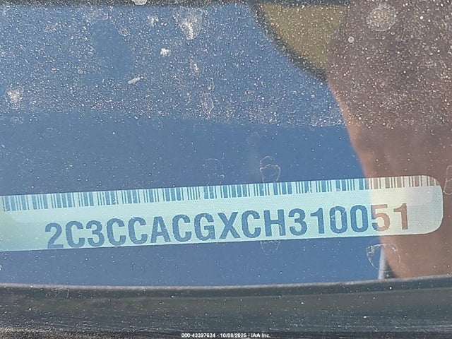 Продаж на аукціоні авто 2012 Chrysler 300 Limited, vin: 2C3CCACGXCH310051, номер лоту: 43397624