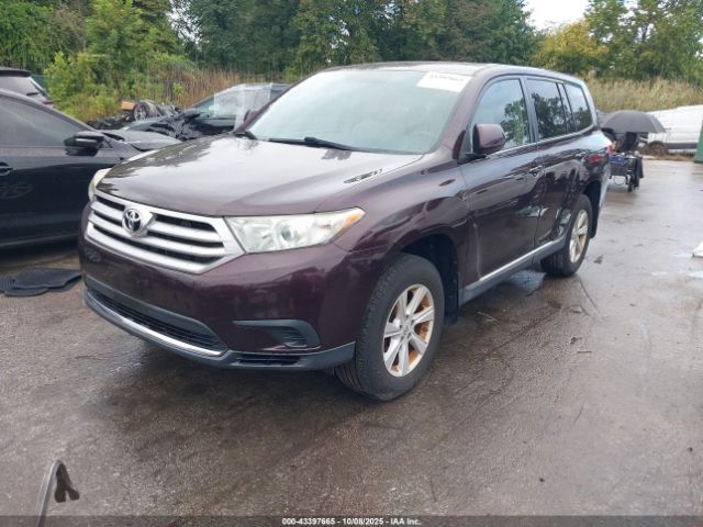 2013 TOYOTA HIGHLANDER 5TDZA3EH7DS037103 Photo 1
