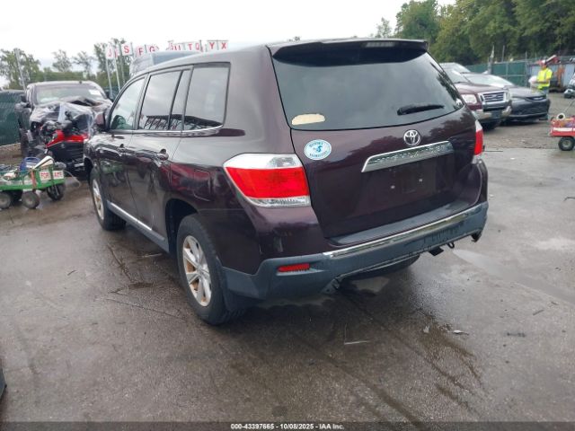 2013 TOYOTA HIGHLANDER 5TDZA3EH7DS037103 Photo 2