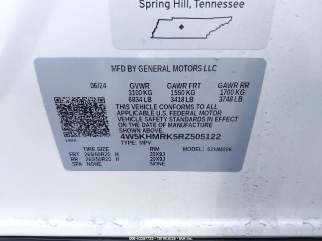 2024 ACURA ZDX 4W5KHMRK5RZ505122 Photo 8