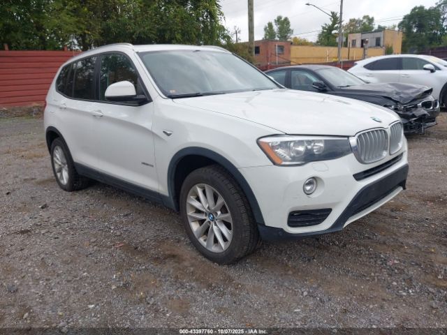 2016 BMW X3 5UXWX9C55G0D77839