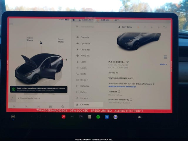 2022 TESLA MODEL Y 7SAYGDEE9NA010903 Photo 6