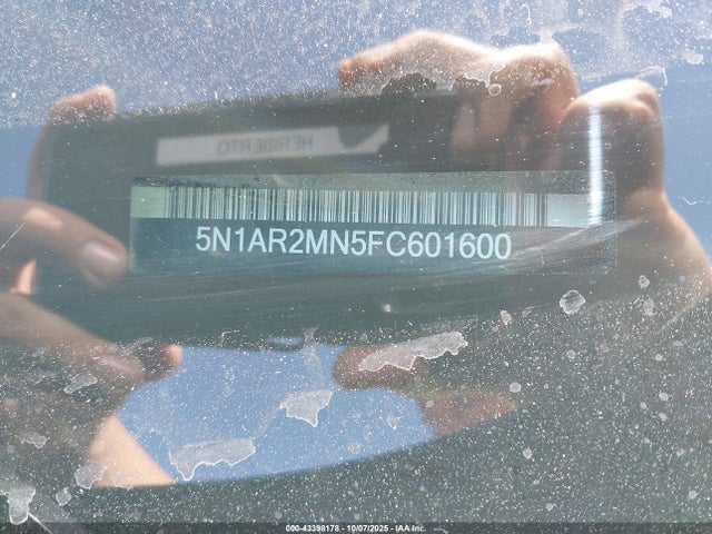 Nissan Pathfinder 2015 5N1AR2MN5FC601600 Image 9
