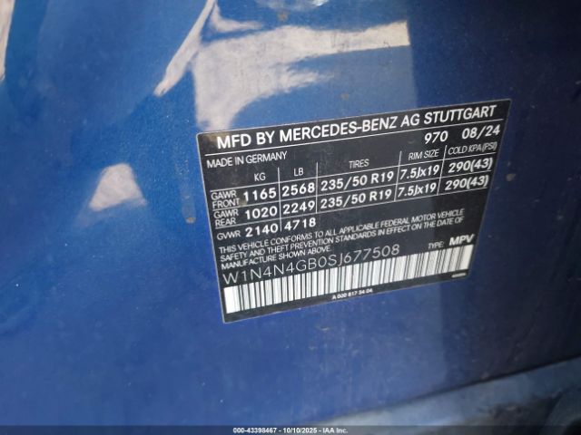 2025 MERCEDES-BENZ GLA 250 W1N4N4GB0SJ677508 Photo 8