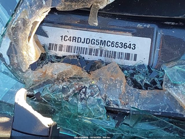 2021 DODGE DURANGO 1C4RDJDG5MC663643 Photo 8