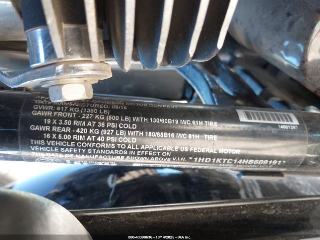 2017 HARLEY-DAVIDSON FLTRXS 1HD1KTC14HB609191 Photo 9