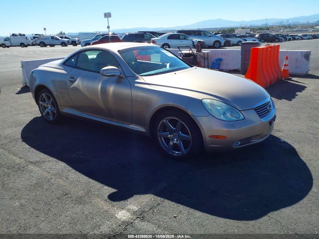 2005 LEXUS SC 430 JTHFN48YX50062458