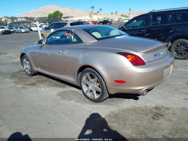 2005 LEXUS SC 430 JTHFN48YX50062458 Photo 2