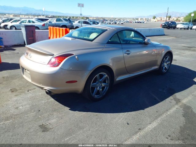 2005 LEXUS SC 430 JTHFN48YX50062458 Photo 3