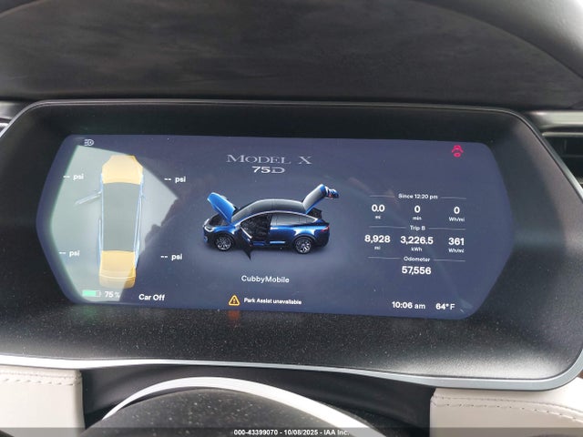 2017 TESLA MODEL X 5YJXCAE27HF079573 Photo 6