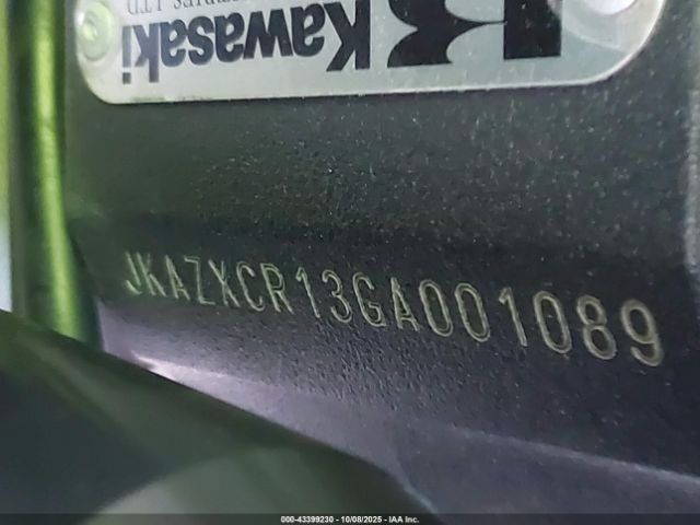 2016 KAWASAKI ZX1000 JKAZXCR13GA001089 Photo 9