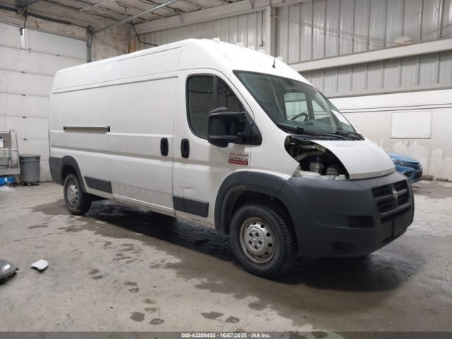 2017 RAM PROMASTER 2500 3C6TRVDG2HE510397
