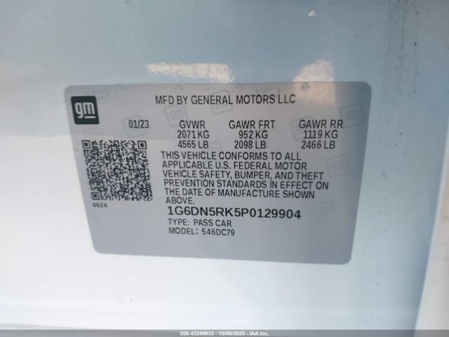 2023 CADILLAC CT5 1G6DN5RK5P0129904 Photo 8