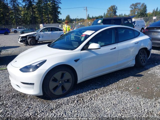 2022 TESLA MODEL 3 5YJ3E1EB2NF108448 Photo 1