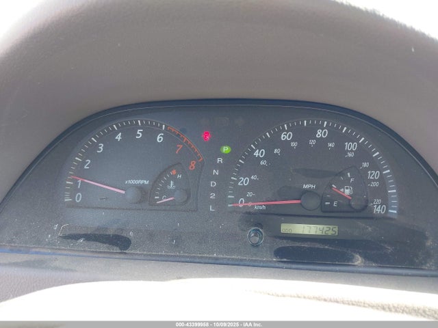 2002 Toyota Camry Le მანქანა იყიდება აუქციონზე, vin: JTDBE32KX20119378, აუქციონის ნომერი: 43399958