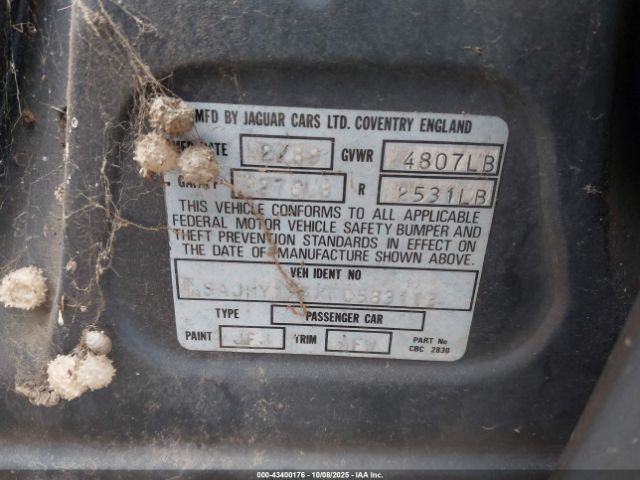 1989 JAGUAR XJ6 SAJHY154XKC583113 Photo 8